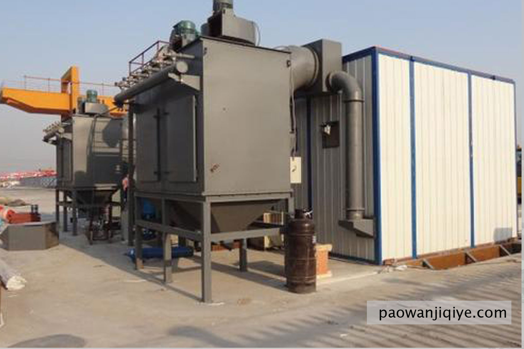 機械回收噴砂房產品圖片